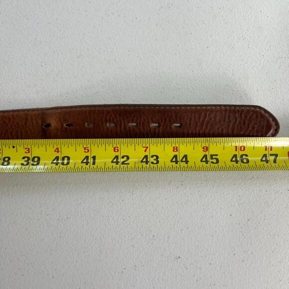 Wrangler Belt Mens (39.5-44) In Handcrafted Genuine Leather Southwestern Concho - Picture 9 of 16